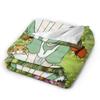Cartoon manga A-Anne of Green Gables Blanket  Soft Fluffy Plush Throw Blanket For Girls Boys Bedroom Flannel Bedspread Bed Cover