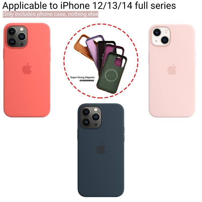 Iphone13 Liquid Silicone Official Magsafe Apple 13 Promax Magnetic Animation Case
