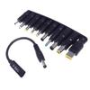 USB C To DC5521 Adapters 10PCS Power Plugs 60W High Power Fast Charging Wire Compatible for Laptops Routers Cameras