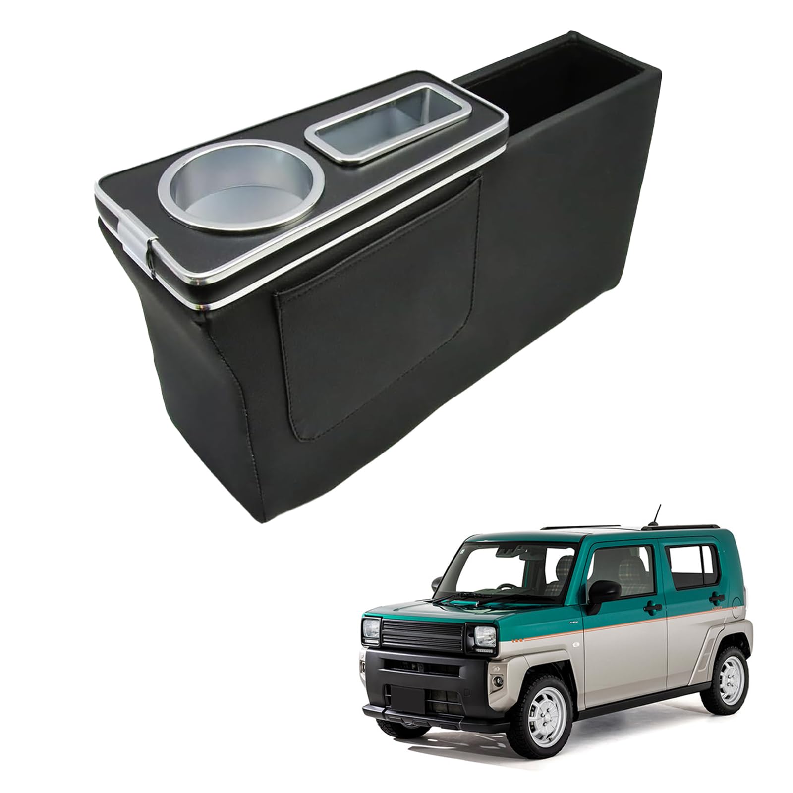 

Tusamika Подлокотник Консоль Бокс для Daihatsu Taft LA900S LA910S 2020 с Хранилищем для Напитков и Аксессуаров Taft и (С июня и далее) Коробка, Держатель, (Дайхатсу