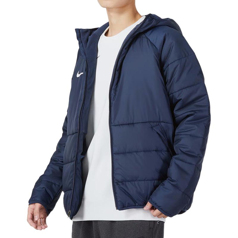 Nike Puffer Jackets Men's Blue Hooded Moderate Other DJ6311-451
