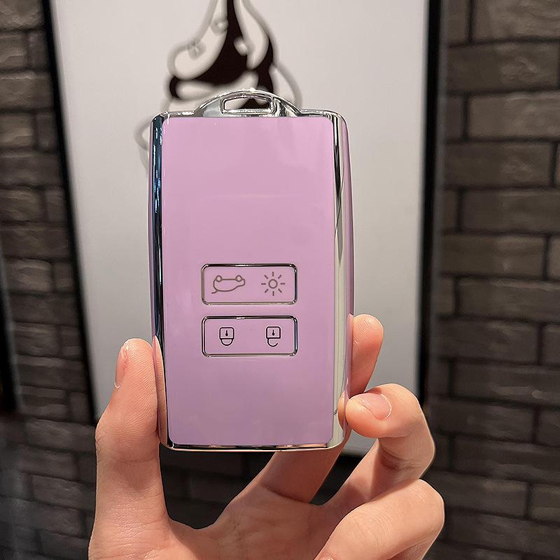 

Подходит для автомобиля Dongfeng Renault Koleos, специальный чехол для ключей, сумка с пряжкой As Shown in the Figure12