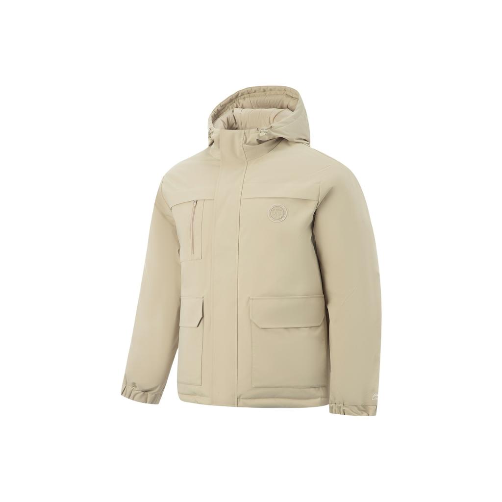 Li-Ning Windproof Water-Repellent Warm Loose Down Jacket Men Outerwear AYMV295-3