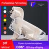 Eco-Friendly Thickened Transparent Dog Raincoat for Small and Medium Breeds