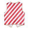 Unisex Kids Party Vest Christmas Striped Costume Waistcoat with Button Front for Performance