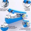1PC Portable Mini Handheld Sewing Machine Lightweight Home Use & Travel Embroidery Tool Mend Clothes Practical Sewing Tools TMZ
