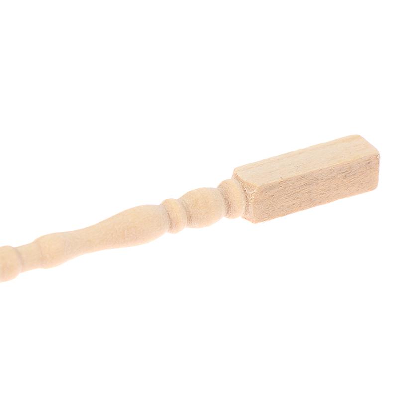 4Pcs/Set 1:12 Dollhouse Miniature Diy Wooden Table Leg Furniture Accessories