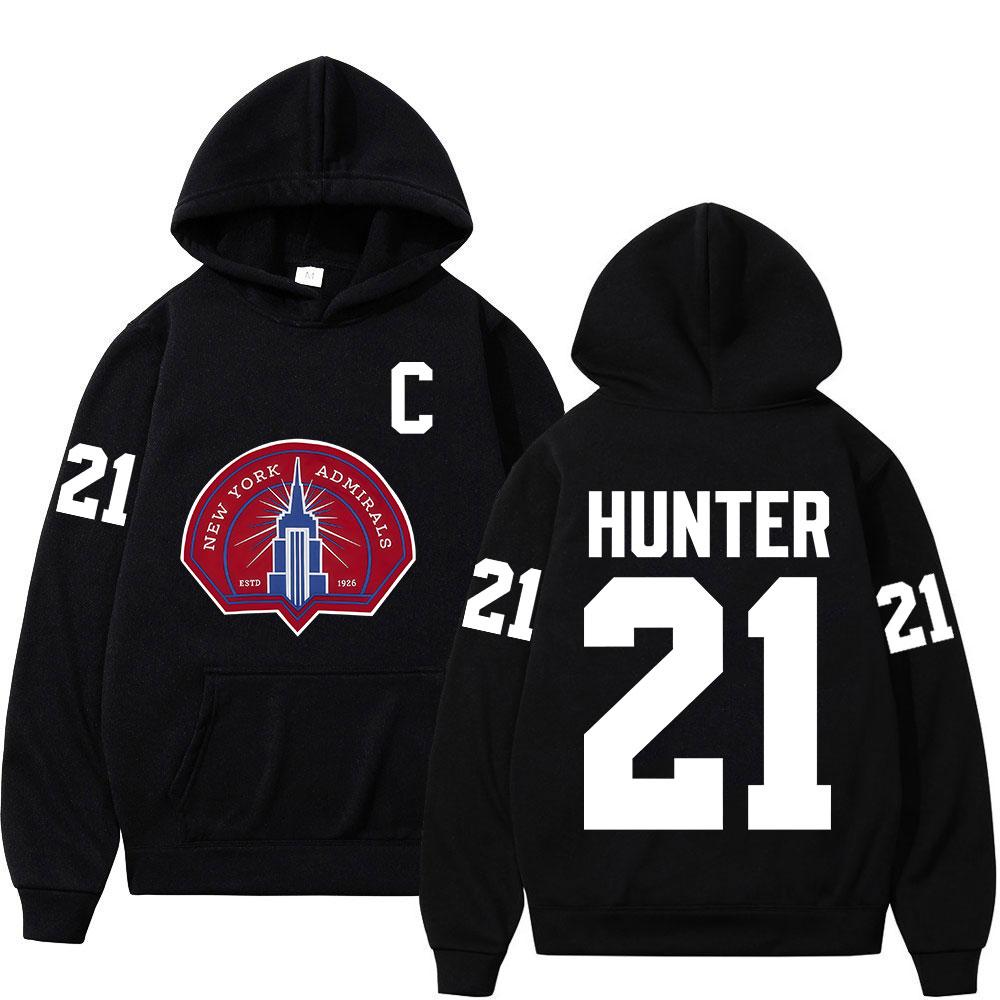 Heated Rivalry Scott Hunter 21 New York Admirals Hoodies Men's Women Hip Hop Fashion Sweatshirts Casual Long Sleeves Pullovers