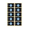 3D Epoxy Car Styling Sticker Decals Decorative For Volkswagen VW Jetta Lavida Bora polo passat b6 b8 mk6 golf R Rline CC Tiguan U2