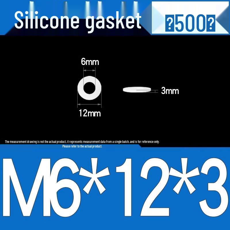 Silicone High-Temp Waterproof Gasket & Shock Absorbing Seal Pad