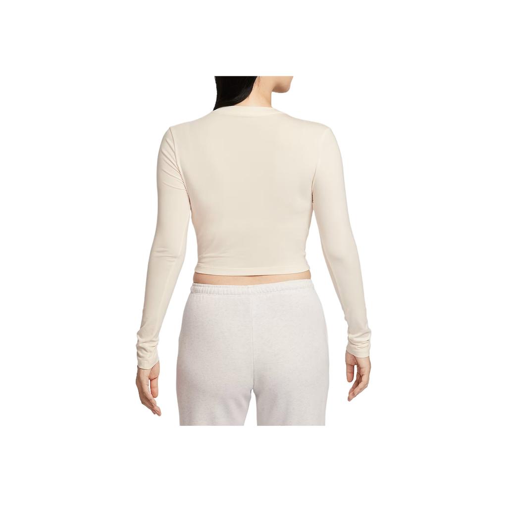 Nike Sportswear Street Dance Series Pullover Solid Color Cropped Top Women Tops HF5323-110