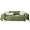 Chenille Waterproof Non-Slip Sofa Cover: Anti-Cat Scratch, Dust-Proof, All-Season Use.