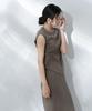 Nano Universe Sweat Ribbed Sleeveless be paired with other M 180 Khaki Anti-Soaked (R) Stain-Resistant T-Shirt (Can items) Women's 669-5124305