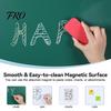 Magnetic Standing Easel Board 40x28 Inch Reversible Whiteboard/Chalkboard On Wheels, Height Adjustable, 2-in-1 Mobile Whiteboard Rolling for