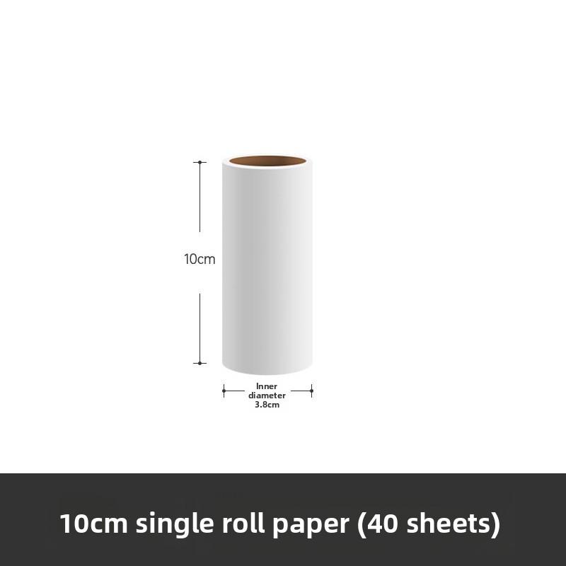 The Lint Applicator Roll Paper Lint Applicator Roller Can Be Used To Tear The Lint Applicator Paper and Pet Clothing Lint Applicator Paper At An Angle