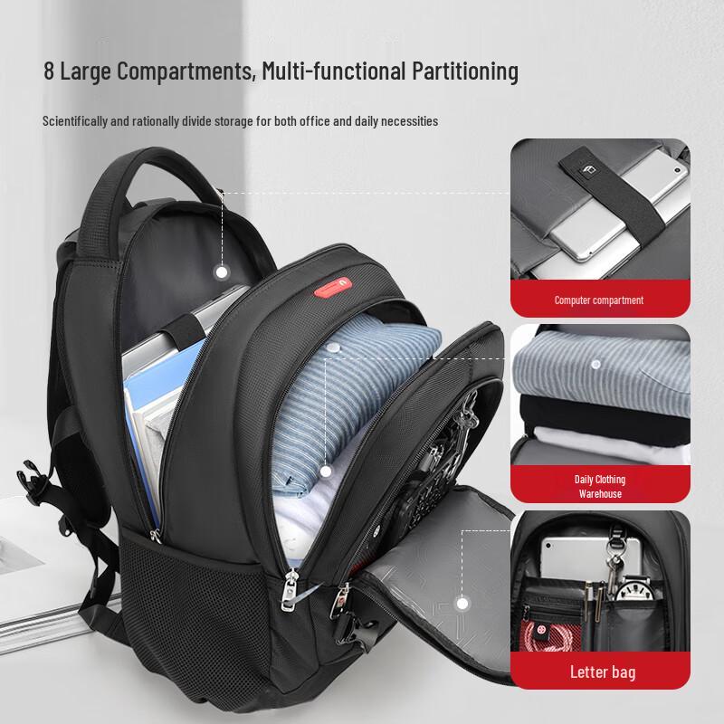 Zaino per Laptop CROSSGEAR Business Commuter da 15,6 pollici