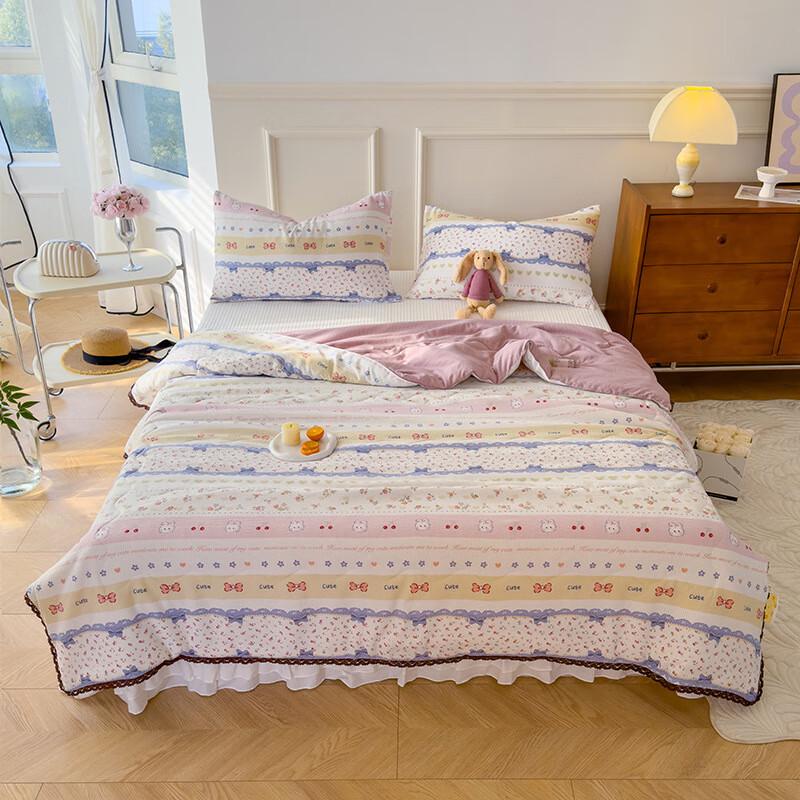 Yamo Bedruckte Sojabohnen-Baumwolle Sommerdecke