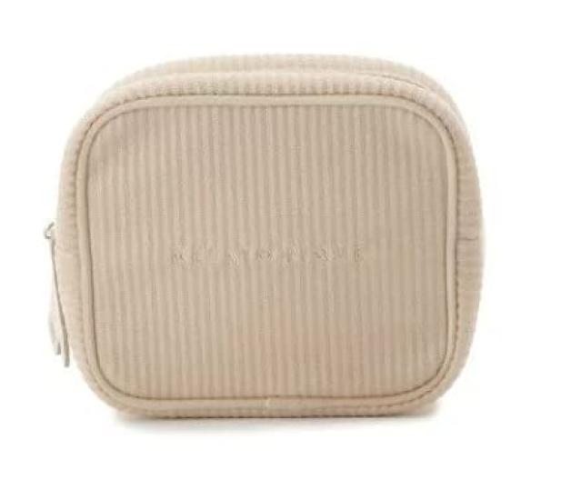 Gelato Pique Bear Charm Pouch PWGB231639 CRM