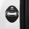 4Pcs Car Emblem Door Lock Cover Case For Toyota Supra Aygo Prado RAV4 Hilux Yaris Corolla 4Runner Camry Avalon Avensis CHR Venza CI6