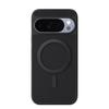 Google 10ProXL Magnetic Phone Case with Fiber Texture & Flannel Lining for Pixel9Pro