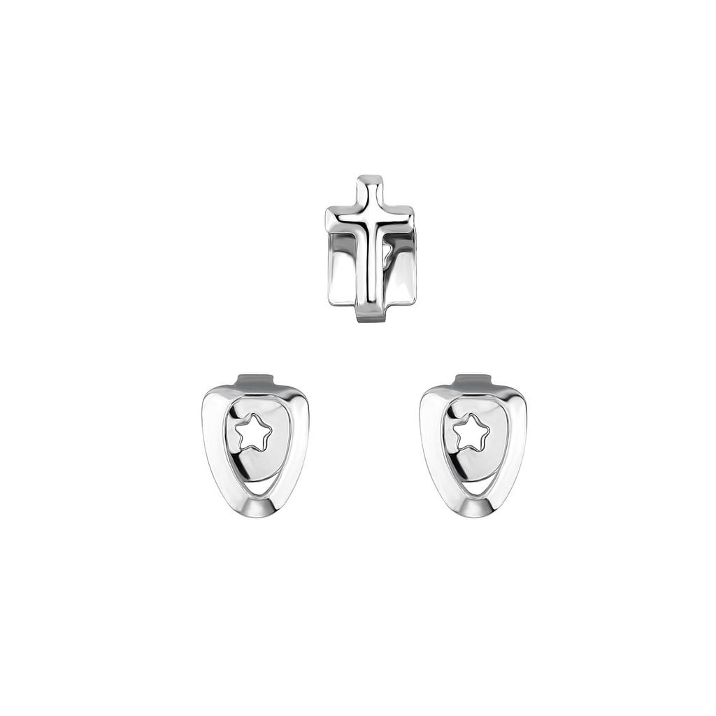 Ensemble de décorations de dents Cosplay Halloween Couvre-dents Brillants Accessoires Hip Hop Polyvalents Tendance pour Hommes Creux