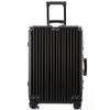 OEING Vintage Mirror Aluminum Frame Carry-On Luggage