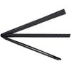 Black Flat Width 48mm Heat Shrink Wrap Tubing For Rod Grips Soft Durable 64''
