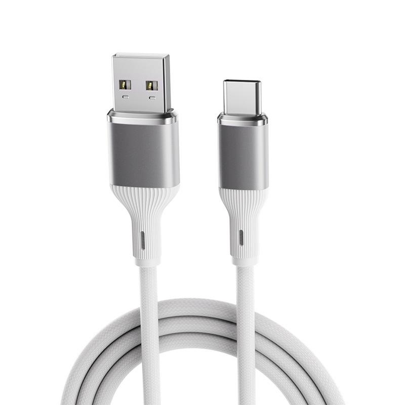 Fast Charging Data Cable USB Mobile Phone Data Cable Type-C for Car Fast Charging Data Transfer Colorful Precision Weaving