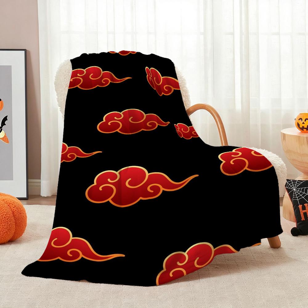 Six Paths Pain Cartoon Printed Blanket Allseason Fleece Blanket For Bedroom Sofa Bed Home Decor Memorial Gift