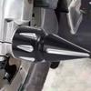Motorcycle Front Axles Spikes Nut Caps Precisions Aluminum Motorcycle Front Axles Nut Covers Quick Installation for Bikes