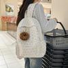 Dot Print Student Schoolbag Large Capacity Women's Backpack