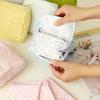 1 Stück Bonbonfarbene Hygienebinden-Aufbewahrungstasche, Tragbare Menstruationsbinden-Tasche, Tasche für monatliche Ereignisse, Taschengeld-Börse, Tragetasche für Mädchen