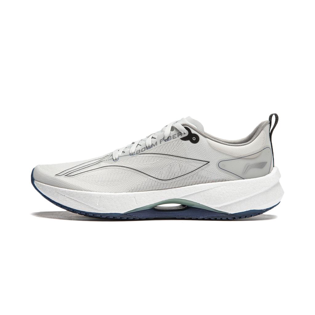 Li-Ning Ultra Light 21 High Resilience Cushioning Breathable Low Top Running Shoes Men Sneaker Light-Grey ARBU001-39
