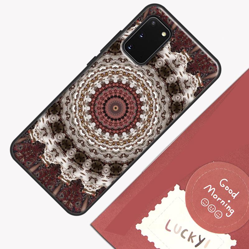 Floral Flower Mandala Design Phone Case For Samsung Galaxy S25 S26 Ultra S20 S21 S22 S23 S24 Plus S9 S10 S25 FE Cover Shell