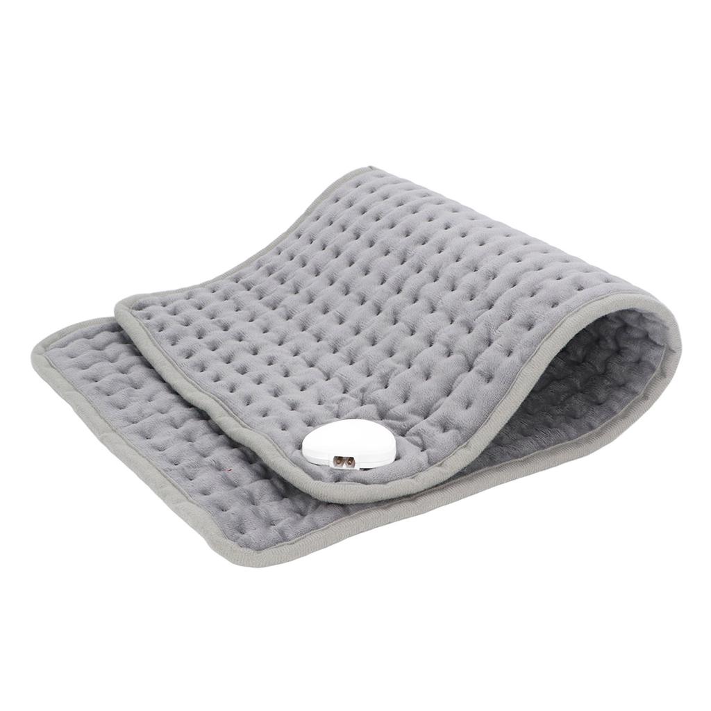 Electric Heating Pad 9 Temperature 4 Timing Keep Warm Soft Plush Heated Pad for Waist EU Plug