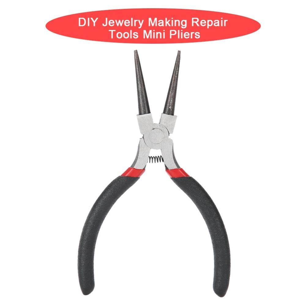 Comfort Grip Handles Jewelry Making Pliers Spring Loaded Mini Pliers  Jewelry Making