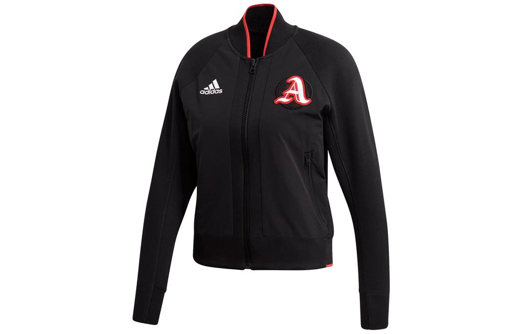 adidas VRCT Jackets Women's Black Stand Collar Moderate Other FI9214