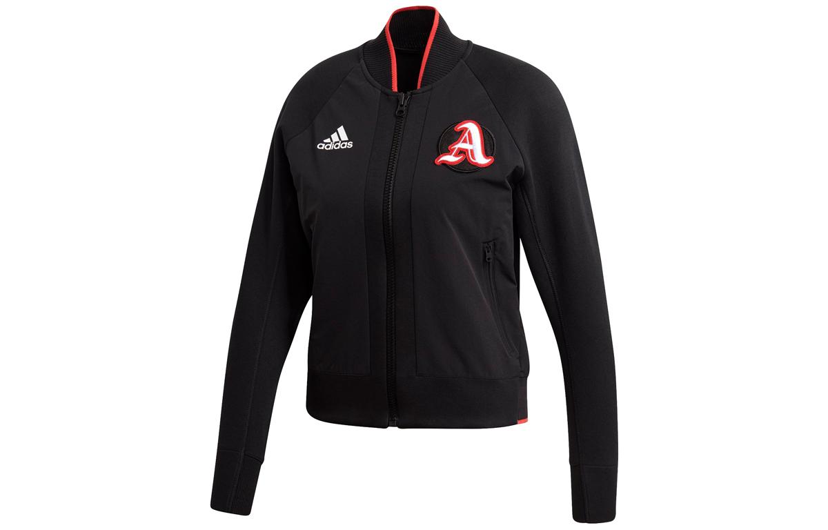 Adidas VRCT Jackets Women s Black Stand Collar Moderate Other FI9214 S