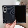 Luxury Lovely Wave Ins Korea Magnetic Phone Protection Case for Samsung Galaxy Z Fold 8 Anti Scratch Candy Color Shockproof Hard Matte Protector Cover
