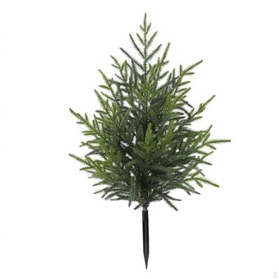 Planta Artificial com Estaca Inserção no Solo Árvore Resistente ao Tempo Topiaria Solo para