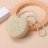 Straw Bag Seaside Beach Woven Bag 2025 New Love Children's Bag Female Cute Straw Bag Mini Vacation Style