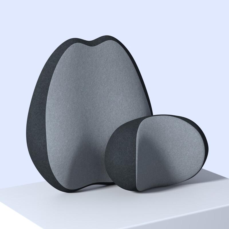 Memory Foam Car Neck and Lumbar Support Pillow Set