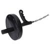 5m 16.4ft Hand Crank Pipeline Cleaner Sewer Cleaning Dredging Tool for Toilet Sink Use