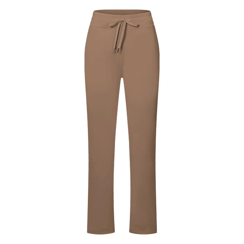 High Waist, Belly-closing and Slimming Straight-leg Pants, Wear Sports Casual Pants, Versatile Fitness Yoga Pants