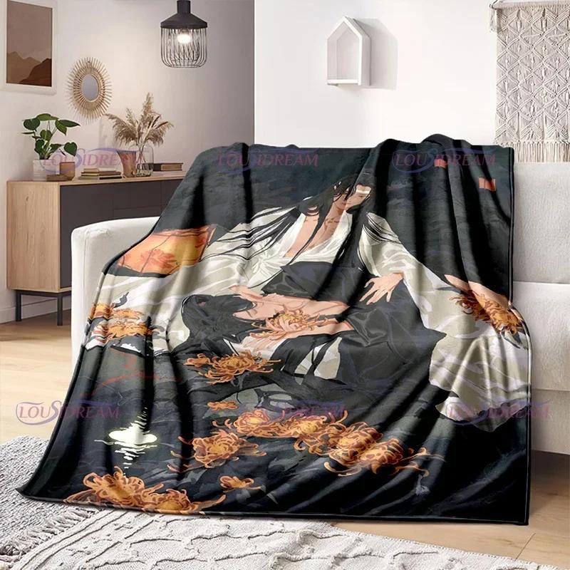 Tegneserier tegneserie Mo Dao Zu Shi Wei Wuxian Flanellteppe Sofa Jente Varmt Hjem Lan Wangji Teppe Gave Tilpass Kvinne Sengetøy