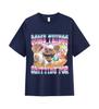 Ice Cream Lover Funny Meme Graphic T-shirt Men Women Fashion Vintage Clothing T Shirt Casual O-Neck Cotton Short Sleeve T Shirts