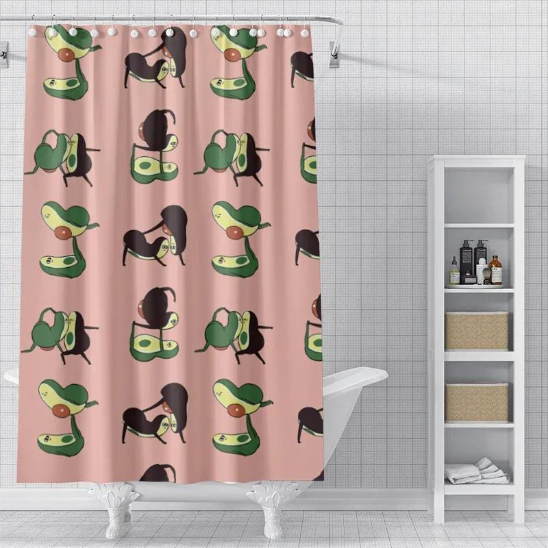 Rideaux De Douche Pour Salle De Bain, Tissu Impermable, Style Nordique Moderne, 180X200, 240X180, Chien Mignon Drôle, Kawaii