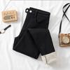 Warm Winter Denim Pants Plus Velvet Thicken Women Skinny Jeans High Waist Vintage Slim Large Size Stretch Jeans