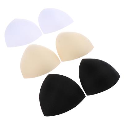Triangle Women Bikini Chest Pad Inserts Sponge Foam Bra Pads Chest Cup Breast