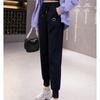2022 Autumn Winter Thick Warm Elastic Waist Loose Women Sweatpants Trousers Solid Casual Harem Pantalones Streetwear Sport Pants